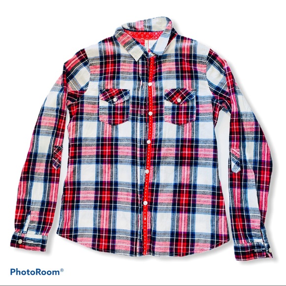 red flannel t shirt